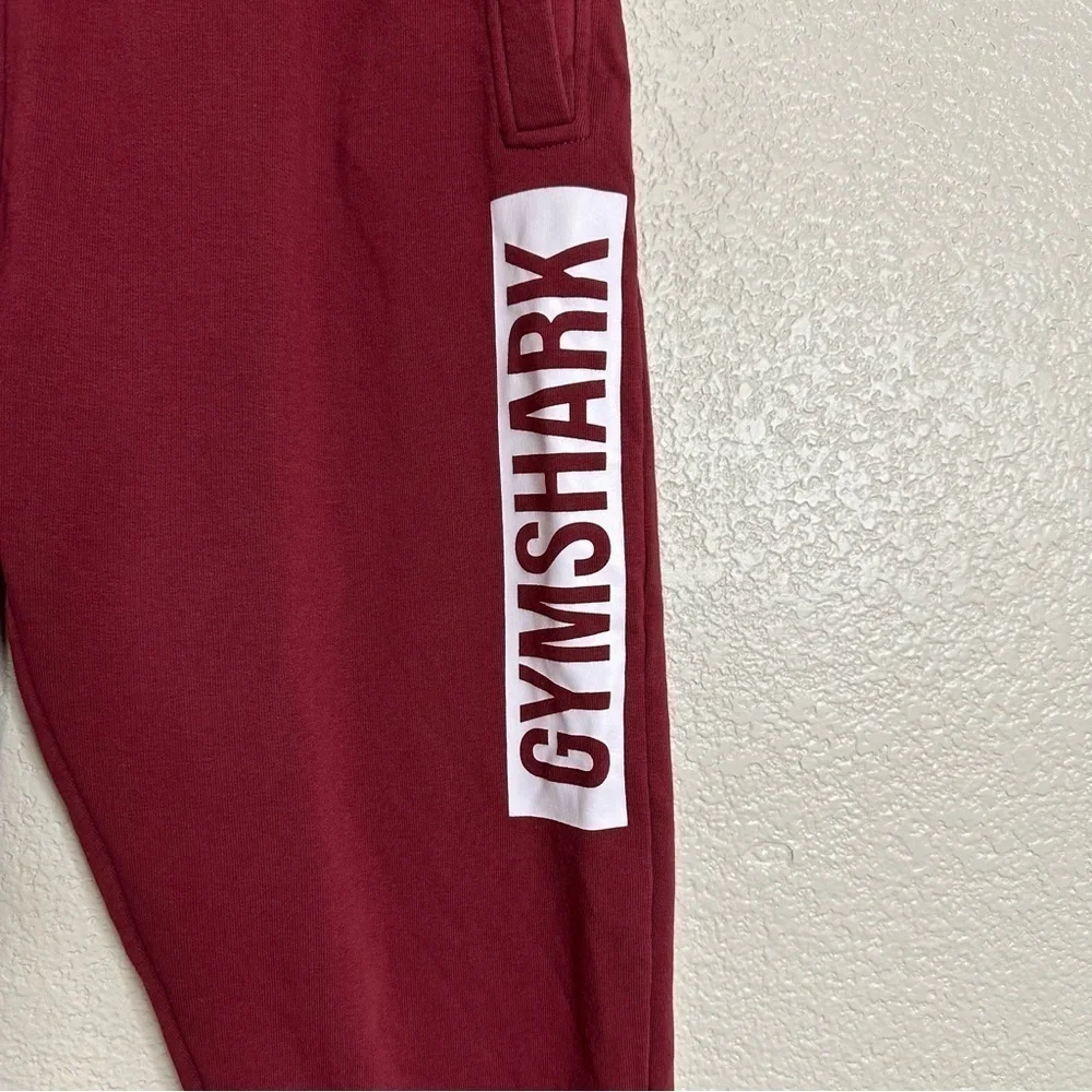 Gymshark Women's Maroon Athletic Jogger Pants, Sz Medium - Picture 5 of 11